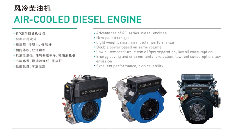 AIR-COOLED DIESEL ENGINE